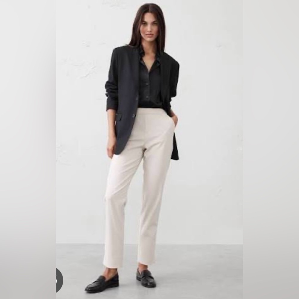 Banana Republic Light Tan Hayden Pants